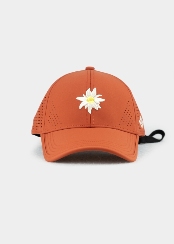 Cap "Edelweiß Outdoor v2" - rost (Curved)